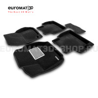Текстильные 3D коврики Euromat3D Lux в салон для Ford Mondeo (2007-2014) № EM3D-002211 Текстильные 3D коврики Euromat3D Lux в салон для Ford Mondeo (2007-2014) № EM3D-002211