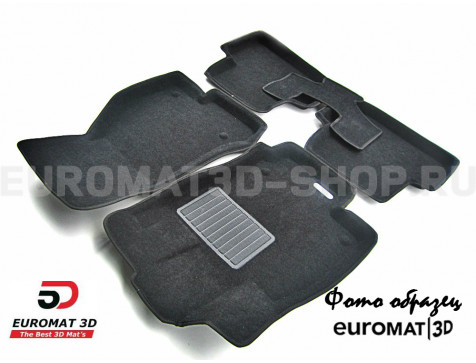 Текстильные 3D коврики Euromat3D Business в салон для Ford Galaxy (2008-) № EMC3D-002212 Текстильные 3D коврики Euromat3D Business в салон для Ford Galaxy (2008-) № EMC3D-002212