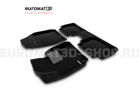 Текстильные 3D коврики Euromat3D Business в салон для Kia Cerato (2013-2018) № EMC3D-002921 Текстильные 3D коврики Euromat3D Business в салон для Kia Cerato (2013-2018) № EMC3D-002921