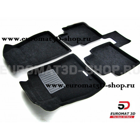 Текстильные 3D коврики Euromat3D Business в салон для Nissan Sentra (2014-) (B17) № EMC3D-003725 Текстильные 3D коврики Euromat3D Business в салон для Nissan Sentra (2014-) (B17) № EMC3D-003725