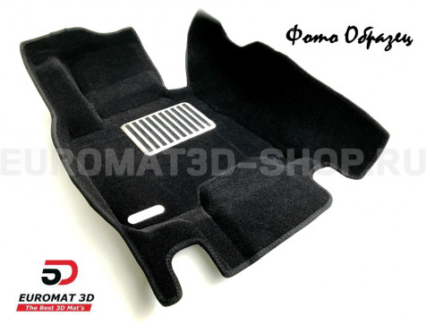 Текстильные 5D коврики с высоким бортом Euromat3D в салон для Subaru Forester (2012-2018) № EM5D-004709