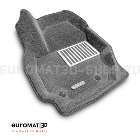 Текстильные 3D коврики Euromat3D Lux в салон для Volvo XC 70 (2007-) № EM3D-005507G Серые Текстильные 3D коврики Euromat3D Lux в салон для Volvo XC 70 (2007-) № EM3D-005507G Серые