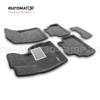 Текстильные 3D коврики Euromat3D Lux в салон для Bmw X3 (F25) (2010-2017) № EM3D-001210G Серые Текстильные 3D коврики Euromat3D Lux в салон для Bmw X3 (F25) (2010-2017) № EM3D-001210G Серые