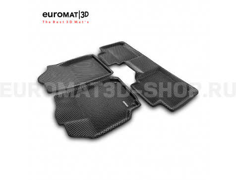 3D коврики Euromat3D EVA в салон для Toyota Camry V40 (2006-2011) № EM3DEVA-005104
