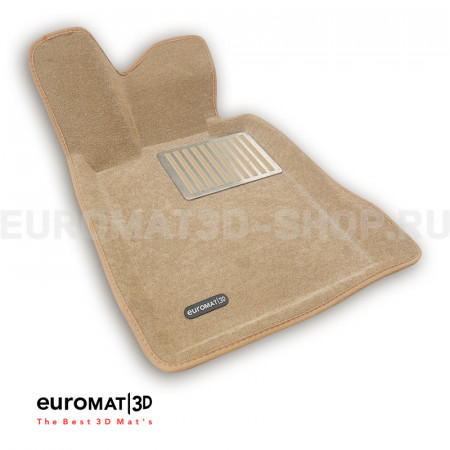 Текстильные 3D коврики Euromat3D Lux в салон для Bmw 3 GT (F34) № EM3D-001216T Бежевые Текстильные 3D коврики Euromat3D Lux в салон для Bmw 3 GT (F34) № EM3D-001216T Бежевые