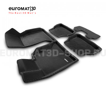 3D коврики Euromat3D EVA в салон для Bmw 5 (E39) (1995-2003) № EM3DEVA-001204