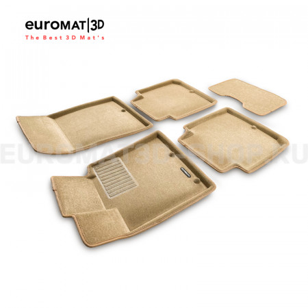Текстильные 3D коврики Euromat3D Business в салон для Hyundai Equus (2013-) № EMC3D-002928T Бежевые Текстильные 3D коврики Euromat3D Business в салон для Hyundai Equus (2013-) № EMC3D-002928T Бежевые