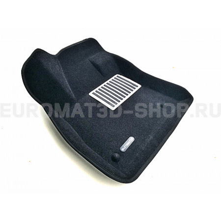 Текстильные 3D коврики Euromat3D Lux в салон для Livan X3 PRO (2023-) № EM3D-001426