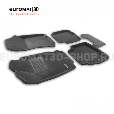 Текстильные 3D коврики Euromat3D Business в салон для Subaru Outback (2020-) № EMC3D-004711G Серые Текстильные 3D коврики Euromat3D Business в салон для Subaru Outback (2020-) № EMC3D-004711G Серые