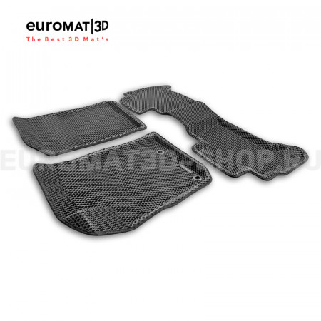 3D коврики Euromat3D EVA в салон для Lexus GX460 (2014-) № EM3DEVA-005119