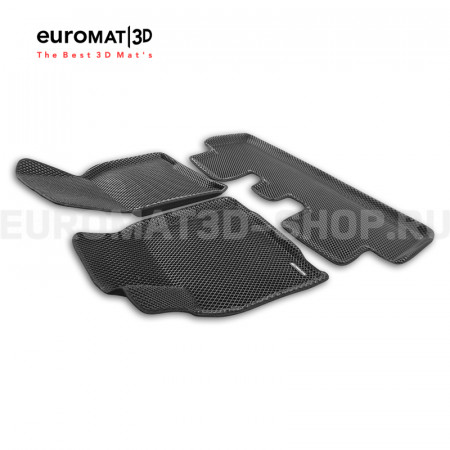 3D коврики Euromat3D EVA в салон для Tesla Model Y (2020-) № EM3DEVA-004902 3D коврики Euromat3D EVA в салон для Tesla Model Y (2020-) № EM3DEVA-004902