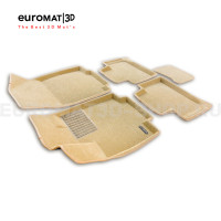 Текстильные 3D коврики Euromat3D Business в салон для Haval H3 (2024-) № EMC3D-001471T Бежевые Текстильные 3D коврики Euromat3D Business в салон для Haval H3 (2024-) № EMC3D-001471T Бежевые