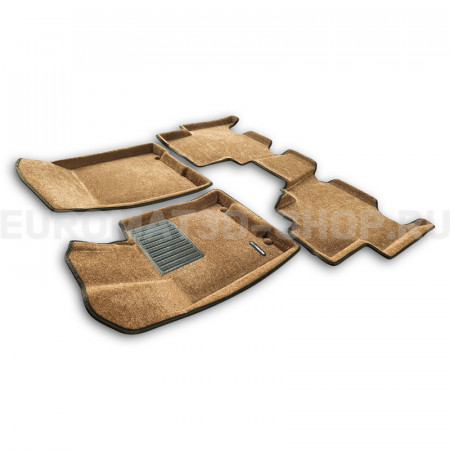 Текстильные 3D коврики Euromat3D Business в салон для Kia Mohave (2021-) № EMC3D-002906R Коричневые Текстильные 3D коврики Euromat3D Business в салон для Kia Mohave (2021-) № EMC3D-002906R Коричневые